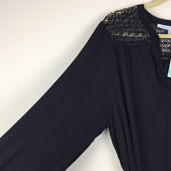 Collective Concepts - Britt Crochet Detail Shirt Dress - Picture 4 of 8